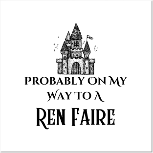 To the Ren Faire Posters and Art